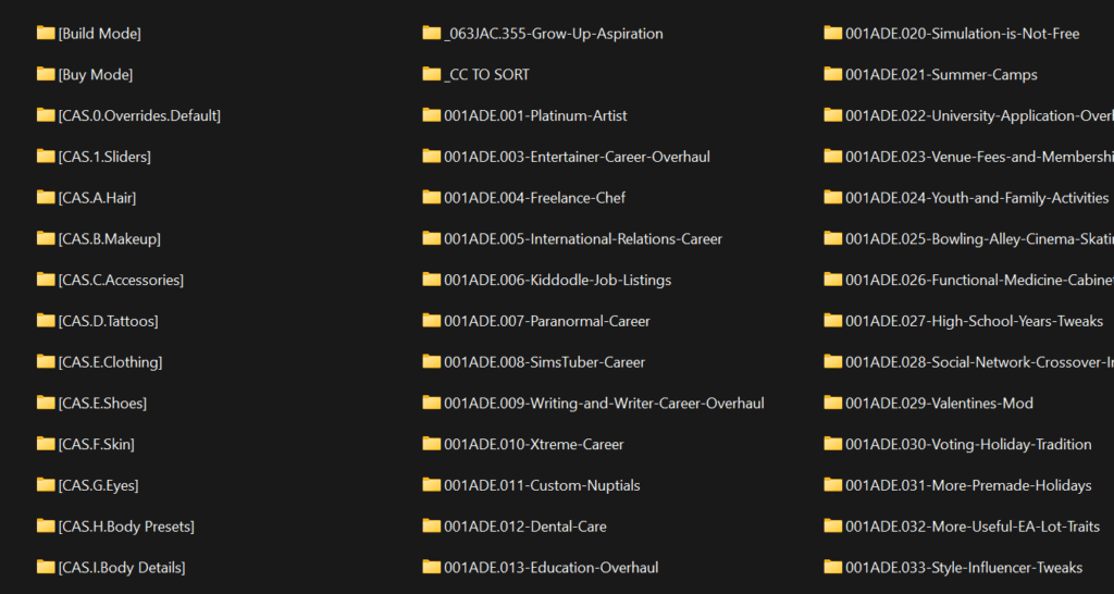 All The Free Sims 4 CC You Need in Your Mods Folder