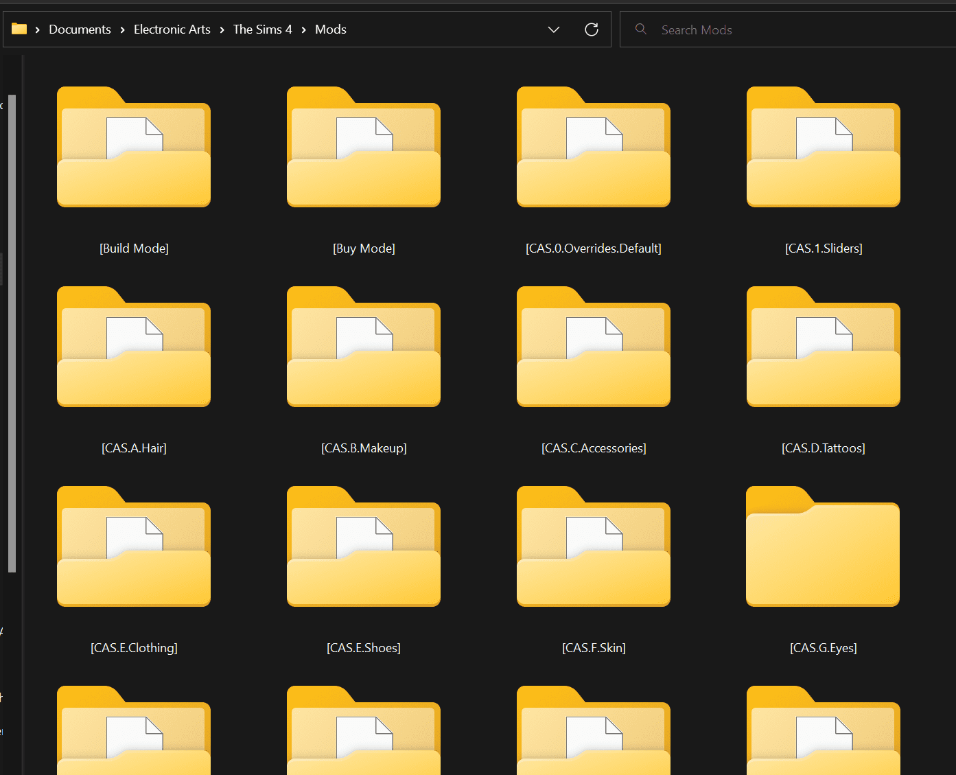 How I Organize My Mods Folder For The Sims 4 Yellow Llama Co